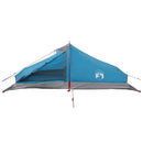 Backpacking Telt Blå 2-personers 185T Polyester med PU Coating