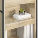 Bogskab 2 pcs Sonoma 60 x 30 x 189,5 cm Konstrueret træ