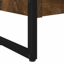 Bogskab 2 pcs Røget Eg 60 x 30 x 189,5 cm Konstrueret træ