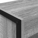 Bogskab 2 pcs Grå Sonoma 60 x 30 x 189,5 cm Konstrueret træ