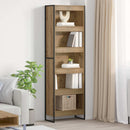 Bogskab 2 pcs Artisan eg 60 x 30 x 189,5 cm Konstrueret træ