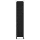Bogskab 2 pcs Sort eg 80 x 30 x 155 cm Konstrueret træ