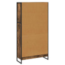 Bogskab 2 pcs Røget Eg 80 x 30 x 155 cm Konstrueret træ
