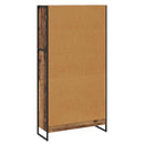 Bogskab 2 pcs Gammelt træ 80 x 30 x 155 cm Konstrueret træ