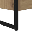 Bogskab 2 pcs Artisan eg 80 x 30 x 155 cm Konstrueret træ
