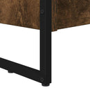 Bogskab 2 pcs Røget Eg 80 x 30 x 189,5 cm Konstrueret træ