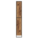 Bogskab 2 pcs Gammelt træ 80 x 30 x 189,5 cm Konstrueret træ