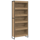 Bogskab 2 pcs Artisan eg 80 x 30 x 189,5 cm Konstrueret træ