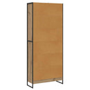Bogskab 2 pcs Artisan eg 80 x 30 x 189,5 cm Konstrueret træ