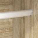 Warderobe med dør Sonoma 50 x 50 x 200 cm Konstrueret træ