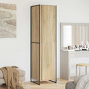 Warderobe med dør Sonoma 50 x 50 x 200 cm Konstrueret træ