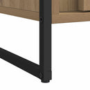 Warderobe med dør Artisan eg 50 x 50 x 200 cm Konstrueret træ