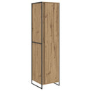Warderobe med dør Artisan eg 50 x 50 x 200 cm Konstrueret træ