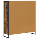 Bogskab 2 pcs Røget Eg 99,5 x 30 x 108 cm Konstrueret træ