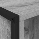 Bogskab 2 pcs Grå Sonoma 99,5 x 30 x 108 cm Konstrueret træ