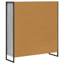Bogskab 2 pcs Grå Sonoma 99,5 x 30 x 108 cm Konstrueret træ