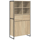Sideboard 2 pcs Sonoma 81 x 36 x 150.5 cm Konstrueret træ