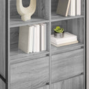 Sideboard Grå Sonoma 81 x 36 x 150.5 cm Konstrueret træ