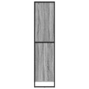 Sideboard 2 pcs Grå Sonoma 81 x 36 x 150.5 cm Konstrueret træ