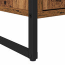 Sideboard 2 pcs Gammelt træ 81 x 36 x 150.5 cm Konstrueret træ