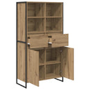 Sideboard 2 pcs Artisan eg 81 x 36 x 150.5 cm Konstrueret træ