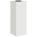 Solar Led Sti Lys 2 pcs Hvid Koldvalset Stål