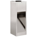 Solar Led Sti Lys 2 pcs Sølv Rustfrit stål