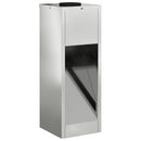 Solar Led Sti Lys med batteridrevne lys 2 pcs Sølv Galvaniseret