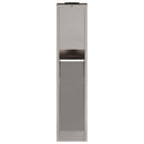 Solar Led Sti Lys 2 pcs Sølv Rustfrit stål