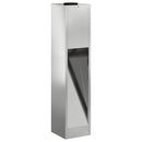 Solar Led Sti Lys med batteridrevne lys 2 pcs Sølv Galvaniseret