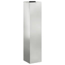 Solar Led Sti Lys med batteridrevne lys 2 pcs Sølv Galvaniseret