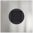 Solar LED sti lys 2 pcs Sølv Rustfrit stål