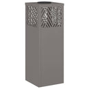 Solar LED sti lys med batteridrevne lys 2 pcs Bronze Cortenstål