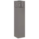 Solar LED sti lys med batteridrevne lys 2 pcs Bronze Cortenstål
