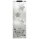 Solar LED sti lys 2 pcs Sølv Galvaniseret Stål