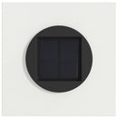 Solar LED sti lys 2 pcs Hvid Koldvalset Stål