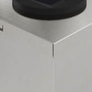 Solar LED sti lys 2 pcs Sølv Rustfrit stål