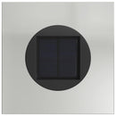 Solar LED sti lys 2 pcs Sølv Galvaniseret Stål