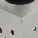 Solar LED sti lys 2 pcs Sølv Rustfrit stål