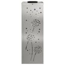 Solar LED sti lys 2 pcs Sølv Rustfrit stål