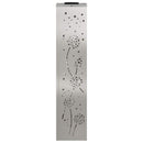Solar LED sti lys 2 pcs Sølv Rustfrit stål