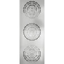 Solar LED sti lys 2 pcs Sølv Galvaniseret Stål