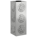 Solar LED sti lys 2 pcs Sølv Galvaniseret Stål