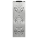 Solar LED sti lys 2 pcs Sølv Galvaniseret Stål