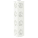 Solar LED sti lys 2 pcs Hvid Koldvalset Stål