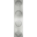 Solar LED sti lys 2 pcs Sølv Galvaniseret Stål