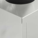 Solar LED sti lys 2 pcs Sølv Galvaniseret Stål