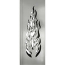 Solar LED sti lys 2 pcs Sølv Galvaniseret Stål