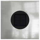 Solar LED sti lys 2 pcs Sølv Galvaniseret Stål