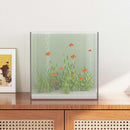 Akvarium med opbevaring Transparent 30 x 30 x 30 cm Glas